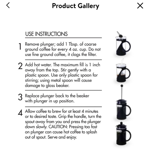 Primula Today Pierre 8 Cup Coffee Press - Picture 7 of 7